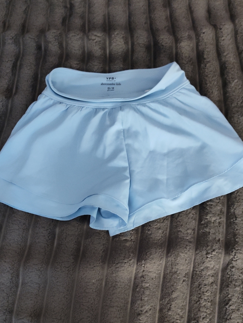 abercrombie kids Light Blue Athletic Skort